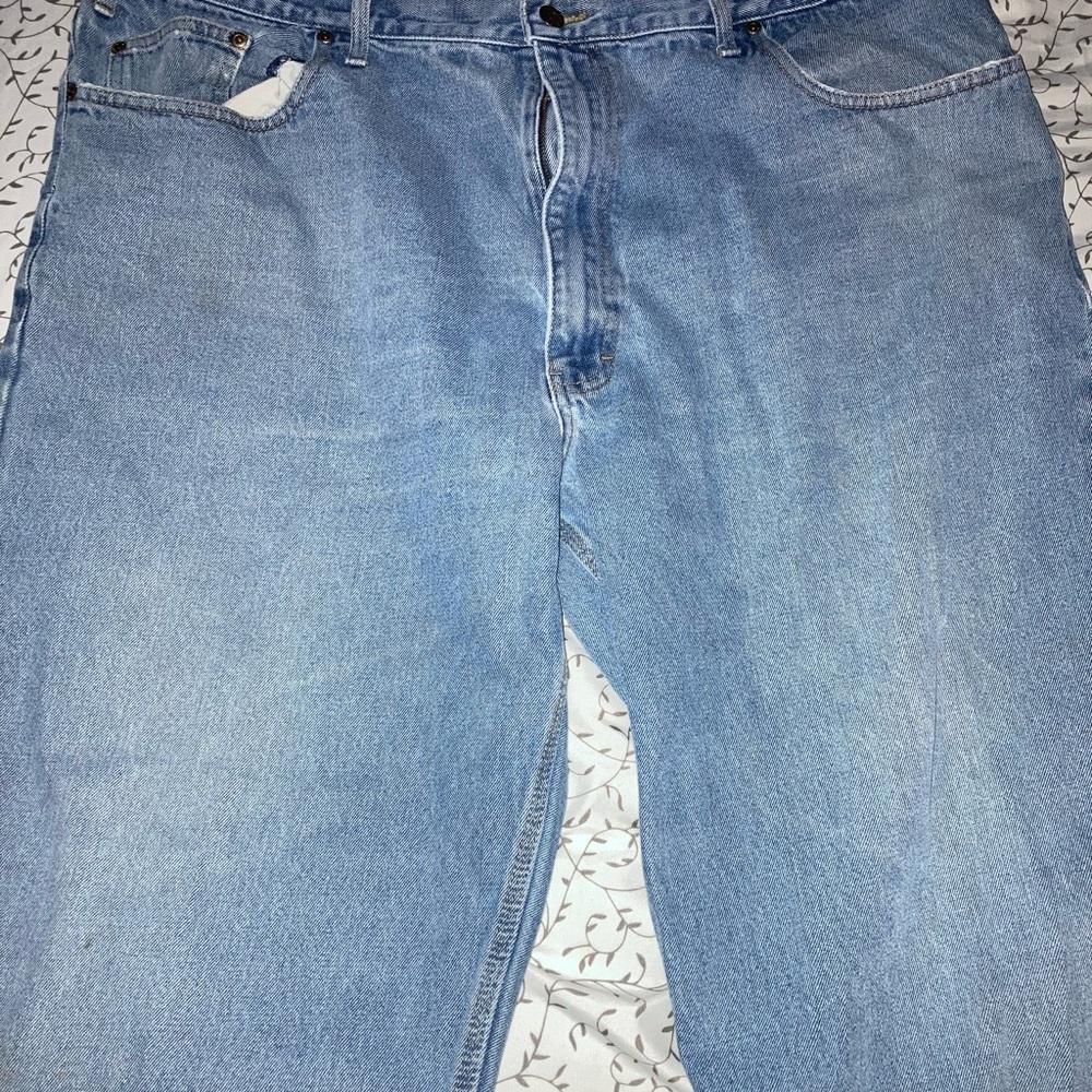 BERNE baggy y2k blue jeans